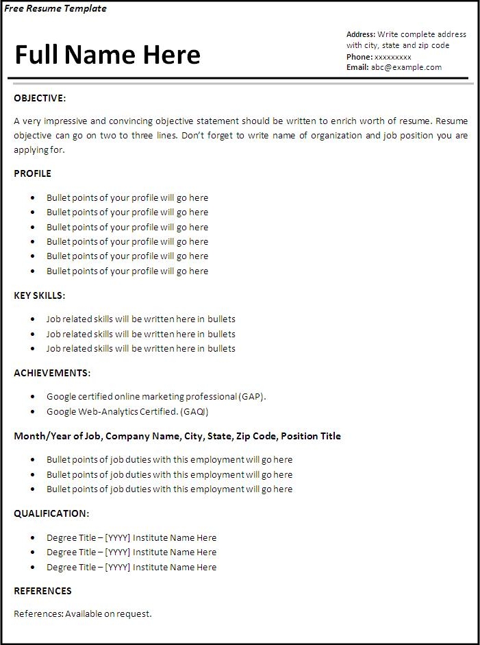 Writing service how to write a resume